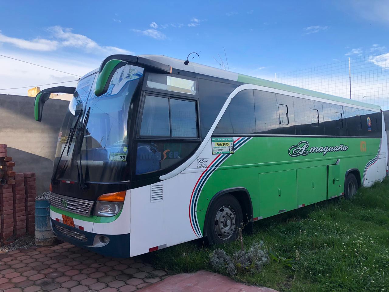 Hino Ak bus marca hino ak 2012